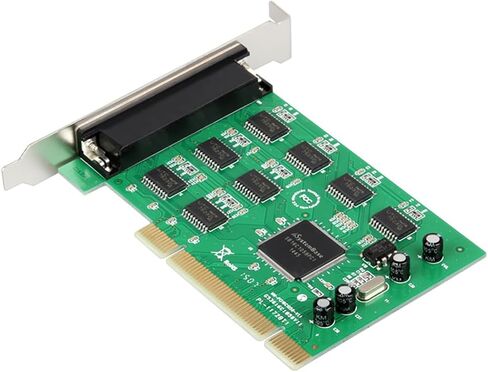 MM-PCI16C1058-8S PCI إلى 8-PORT RS232 بطاقة المحول التسلسلي 926.1KBPS سطح المكتب COM مع 1 إلى 8 DB9 دعم الكابلات PCIIRQ مشاركة in Saudi Arabia