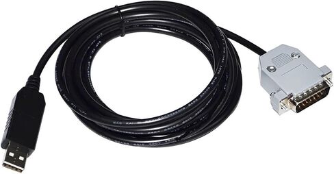 F&T>D*I FT232RL USB to D-SUB 15 PIN DB15 Male RS232 Converter Serial Communication Cable for OSTECH Drivers and Controllers(3M) in Saudi Arabia