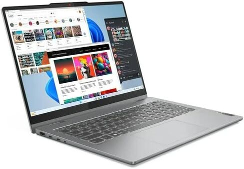 Lenovo IdeaPad 5 2-in-1 14ahp9 2024 محمول 14 "Wuxga IPS شاشة تعمل باللمس 8-Core Amd Ryzen 7 8845HS in Kuwait