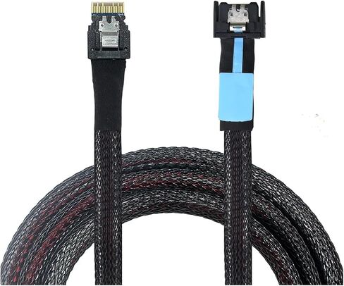 Internal PCIE Slimline S-AS MCIO 38P to Slimline SFF-8654 4i Hard Drive Cable(0.5m) in Saudi Arabia