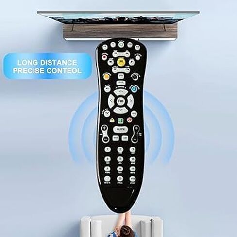 S10 ATT Universal TV Remote Control Replacement Remote, Easy Setup, Wide Compatibility S10 ATT Remote Control Replacement in Saudi Arabia