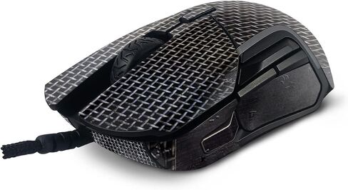 MightySkins Skin Compatible with SteelSeries Rival 5 Gaming Mouse - Ripped | Protective, Durable, and Unique Vinyl Decal wrap Cover | Easy to Apply, Remove, and Change Styles | Made in The USA in Saudi Arabia