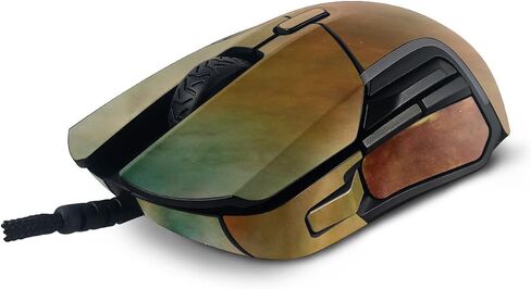Mayyskins Skin متوافق مع منافسة الفولاذ 5 ألعاب الماوس - دخان الفضاء | غلاف الالتفاف الواقي ، الدائم ، والفريد من نوعه | من السهل تطبيق الأنماط وإزالتها وتغييرها | صنع في الولايات المتحدة in Saudi Arabia