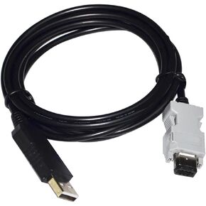 F&T>D*I USB to SM-6P Encoder RS232 Serial IEEE1394 Communication Cable for LXM Series SERVO Drive CN3 Port to PC(1.8M,FT232RL CHIP) in Saudi Arabia