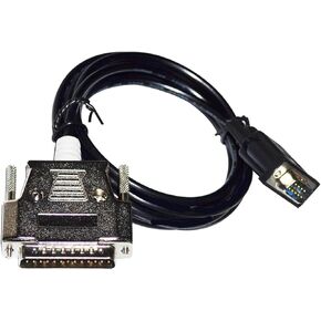 D-SUB 9 PIN DB9 to DB25 Adapter RS422 PLC Communication Cable for DOP Series Touchscreen to FX/FX1N/FX2N(3m,DOP-AS57 Series) in Saudi Arabia