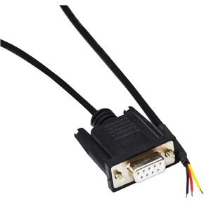 D-SUB 9-PIN 9-Hole DB9 Male and Female Single-Head RS232 COM Port Serial Extension Cable Programming Communication(3m,DB9 Female) in Saudi Arabia