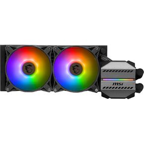 MSI Mag Coreliquid M240 AIO CPU COWNER-12 طريقة تبريد ماء تقسيم التدفق ، والأنابيب المقاومة للتبخر ، وهو يدعم مقبس Mainsteam مثل AM5 و 1700 in Kuwait