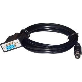 RS232 DB9 D-SUB 9PIN to DIN 6PIN MD6 PLC Programming Communication Cable for LS LG XGB-XBC XGK XEC to PMU KABLE(3m) in Saudi Arabia