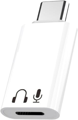 8pin to -type C Sound and Call Converter Adapter للهاتف 16 15 مع builts في الميزات in Saudi Arabia