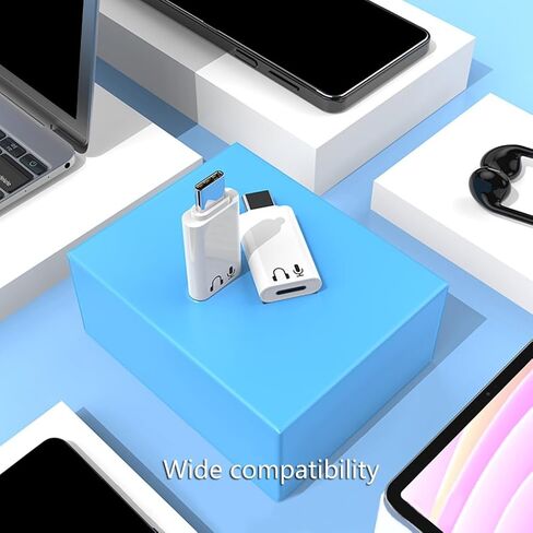 8pin to -type C Sound and Call Converter Adapter للهاتف 16 15 مع builts في الميزات in Saudi Arabia