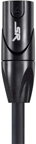 monoprice xlr ذكر إلى 1/4inch trs الذكور كابل - 6 أقدام | 16AWG ، Gold Plated - Stage Right Series Black in Saudi Arabia