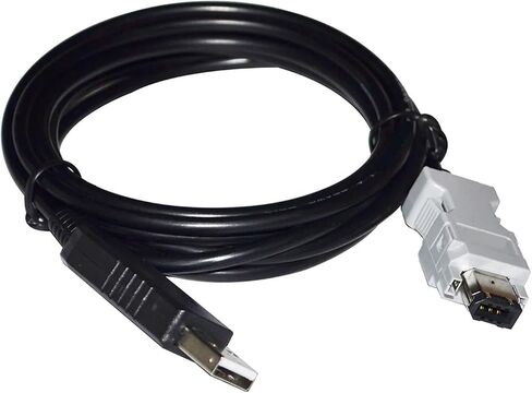 F&T>D*I USB to SM-6P Encoder RS232 Serial IEEE1394 Communication Cable for LXM Series SERVO Drive CN3 Port to PC(1.8M,FT232RL CHIP) in Saudi Arabia
