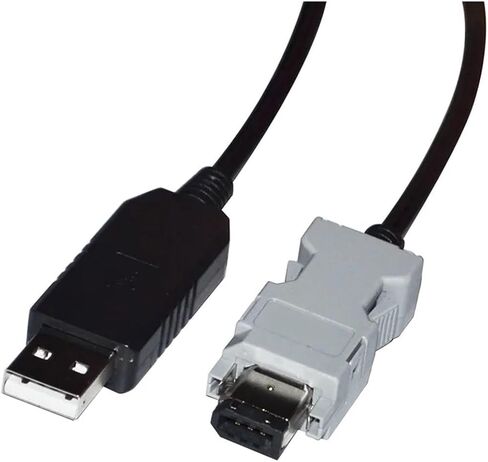 F&T>D*I USB to SM-6P Encoder RS232 Serial IEEE1394 Communication Cable for LXM Series SERVO Drive CN3 Port to PC(1.8M,FT232RL CHIP) in Saudi Arabia
