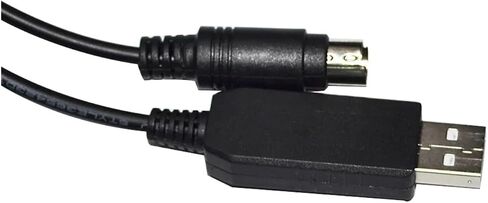 f & t> d*i ft232rl usb to din 5pin md5 converter progming cable للكمبيوتر الشخصي إلى gt11 التحكم في الشاشة kable (1.8m) in Saudi Arabia