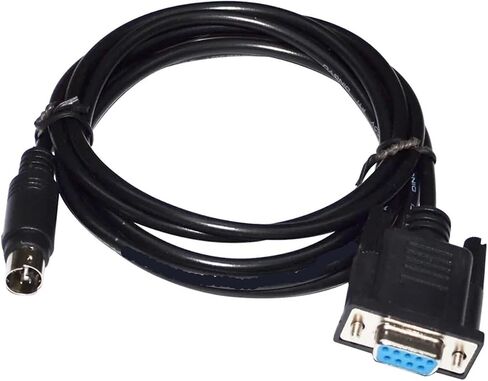 RS232 D-SUB 9P DB9 to DIN 5PIN MD5 Converter PLC Programming Cable for PC to GT11 Touch Screen Control KABLE(1.8M) in Saudi Arabia