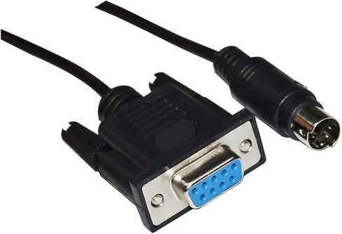 RS232 D-SUB 9P DB9 to DIN 5PIN MD5 Converter PLC Programming Cable for PC to GT11 Touch Screen Control KABLE(1.8M) in Saudi Arabia