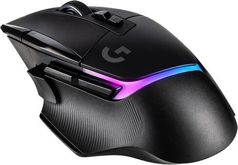 Logitech G G502 X Plus Lightspeed Wireless RGB Gaming Mouse Bundle Including: Mouse Pad, Fiber Cloth in Kuwait
