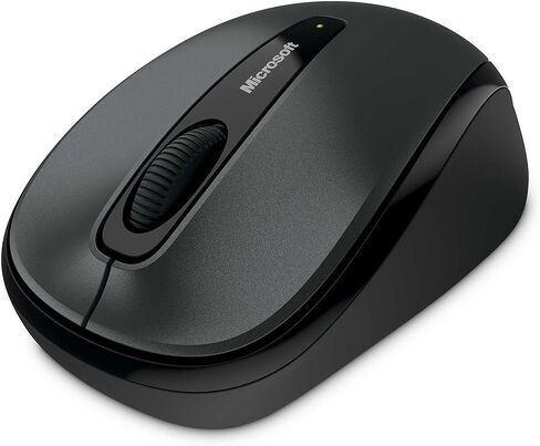 Microsoft Wireless Mobile Mouse 3500 for Business ، Loch Ness Gray. تصميم مريح مريح ، لاسلكي ، USB 2.0 مع جهاز الإرسال والاستقبال النانو لجهاز الكمبيوتر/الكمبيوتر المحمول/سطح المكتب ، يعمل مع أجهزة كمبيوتر Mac/Windows in Kuwait