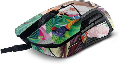 MightySkins Skin Compatible with SteelSeries Rival 5 Gaming Mouse - Tropical Paradise | Protective, Durable, and Unique Vinyl Decal wrap Cover | Easy to Apply and Change Styles | Made in The USA in Saudi Arabia