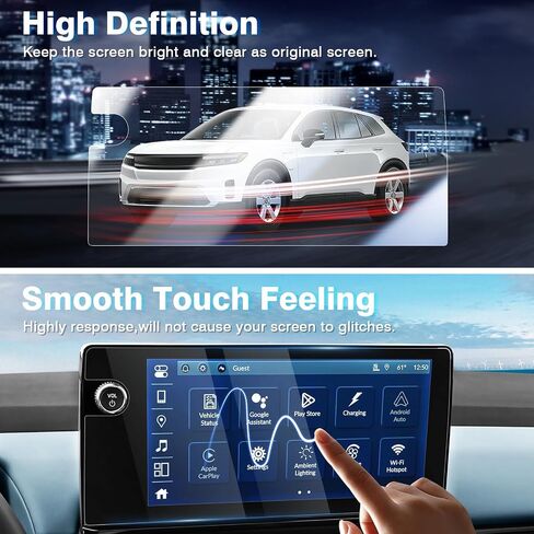 Karltys [Upgrade] 2 Pack 2024 2025 Honda Prologue 11.3-Inch Screen Protector for Models EX/Touring/Elite Touch screenTempered Glass Accessories Navigation Protective Film in Saudi Arabia