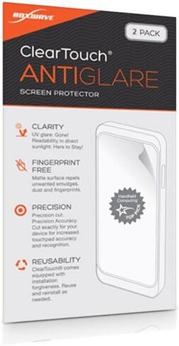 BoxWave Screen Protector Compatible with Garmin Striker Plus 5cv - ClearTouch Anti-Glare (2-Pack), Anti-Fingerprint Matte Film Skin in Saudi Arabia