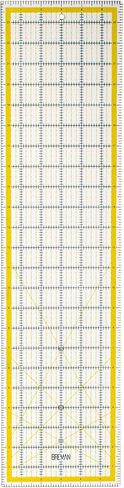 Breman Precision Quilting Rulers 6x24, Clear Rotary Sewing Ruler for Fabric in Saudi Arabia