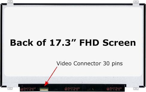 SCREENARAMA New Screen Replacement for HP 17-BY2053CL 28P03UA, FHD 1920x1080, IPS, Matte, LCD LED Display with Tools in Saudi Arabia
