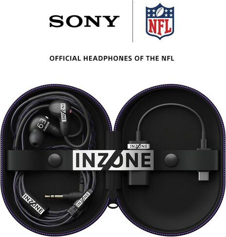 Sony Inzone E9 Wired In-Ore Monitor للألعاب ، موضحة لألعاب FPS ، وسماعات الأذن العزلة للصوت ، وملاءمة مريحة ، وتصميم منخفض ، و 360 صوتًا مكانيًا ، ومشملًا ، تم تطويره مع Fnatic ، أبيض in Saudi Arabia