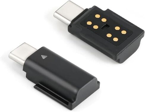 لمحول DJI Osmo Pocket 1/2 Type-C ، جهاز استقبال ميكروفون USB-C اللاسلكي للهاتف/الكمبيوتر/الكمبيوتر اللوحي ، محول تسجيل الصوت 3.5 مم in Kuwait