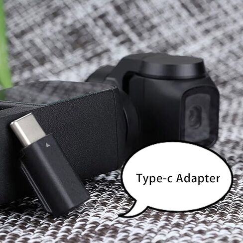 لمحول DJI Osmo Pocket 1/2 Type-C ، جهاز استقبال ميكروفون USB-C اللاسلكي للهاتف/الكمبيوتر/الكمبيوتر اللوحي ، محول تسجيل الصوت 3.5 مم in Kuwait
