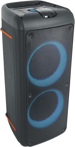 Rockville Rock Party 9 1000W مكبر صوت بلوتوث المحمول ، مكبرات صوت مزدوجة 8 بوصات ، باس عميق ، مصابيح LED ، مدخلات الكاريوكي/الجيتار ، للحفلات والأحداث الخارجية in Saudi Arabia