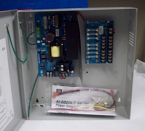 Altronix AL600ULPD8: 8 مخرجات تنصهر مزود الطاقة/الشاحن. 12/24VDC @ 6A. العلبة الرمادية. إمدادات الطاقة للأمن ، أنظمة الوصول ، النار ، CCTV ، الأتمتة in Kuwait