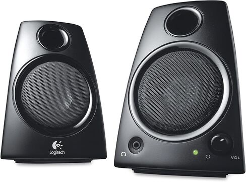Logitech Z130 2-Piece 3.5mm Black Compact Computer Multimedia Speaker Set(Renewed) in Saudi Arabia