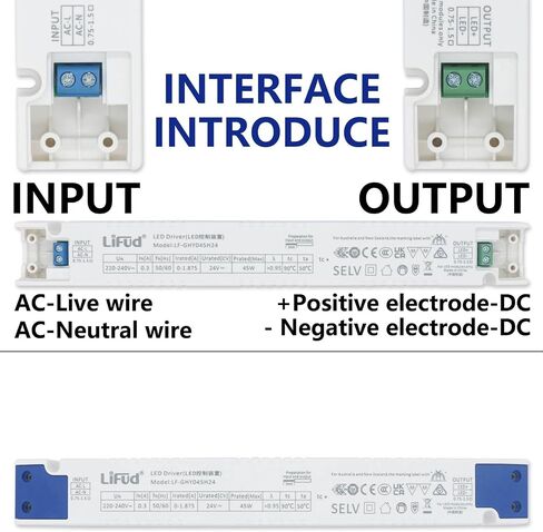 DC24V Power Supply Adapter LED Driver 45W 75W 100W 150W 180W 240W Lighting AC 220V to 24V for LED Strip Light 1PCS(100W dc24V 0-4.2A) in Saudi Arabia