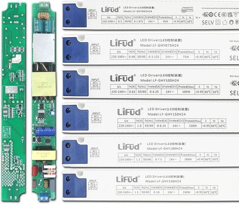DC24V Power Supply Adapter LED Driver 45W 75W 100W 150W 180W 240W Lighting AC 220V to 24V for LED Strip Light 1PCS(100W dc24V 0-4.2A) in Saudi Arabia