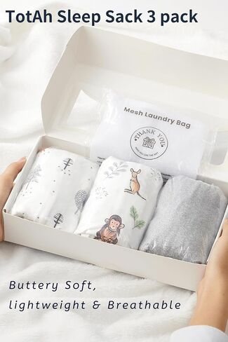 TotAha Toddler Sleep Sack 2T-3T-4T, Premium Light Wearable Blanket Baby Sleeping Bag with 2-Way Safe Zippers, Summer Sleepsacks For Girl Boy in Saudi Arabia