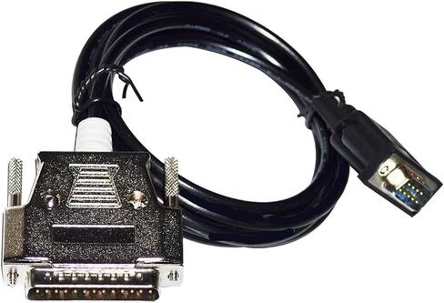 D-SUB 9 PIN DB9 to DB25 Adapter RS422 PLC Communication Cable for DOP Series Touchscreen to FX/FX1N/FX2N(3m,DOP-AS57 Series) in Saudi Arabia