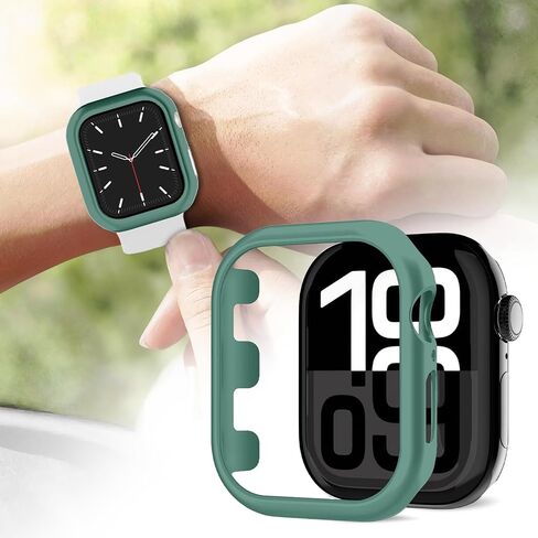 TPU Case Compatible for Apple Watch Series 3/2/10 Lightweight Anti-Scratch All-Around Protector Guard Shockproof Cover Bumper Compatible for iWatch 44mm (Starlight,1.85inch/1.61inch) in Saudi Arabia