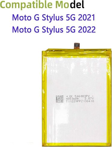 بطارية MD50 القابلة لإعادة الشحن متوافقة مع موتورولا موتو G stylus 5g XT2131 XT2131DL XT2131-1 XT2131-3 XT2131-4 مع الأدوات in Saudi Arabia