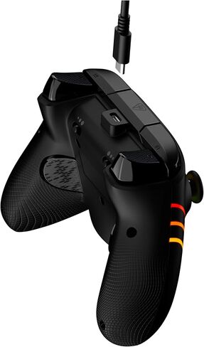 Turtle Beach Afterglow Wave Wired RGB Controller - مرخصة لسلسلة Xbox Series X | S ، Xbox One & Windows PCS - أزرار قابلة للتطبيق ، مشغلات شعر القاعة ، APPER APP - GRAY in Saudi Arabia