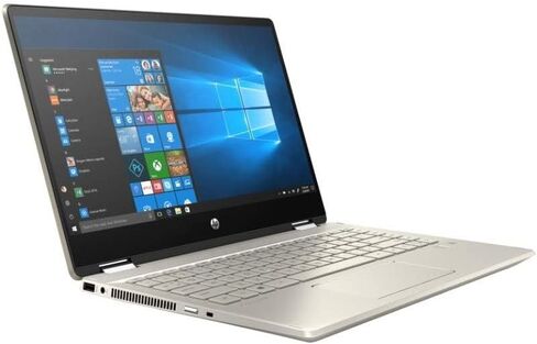 HP Pavilion X360-14 "" Touch - Core I5-10210U - 8GB - 256GB SSD + 16GB Optane - Gold in Saudi Arabia