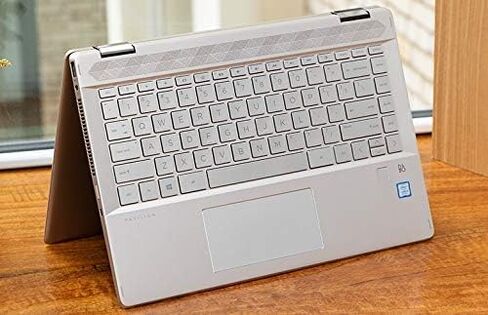 HP Pavilion X360-14 "" Touch - Core I5-10210U - 8GB - 256GB SSD + 16GB Optane - Gold in Saudi Arabia