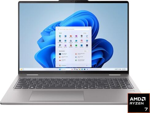 Lenovo Yoga 7 2-in-1 AI PC Laptop 16 "Wuxga IPS Touch AMD Zen4 8-Core Ryzen 7 8840HS (> I7-12700H) in Kuwait
