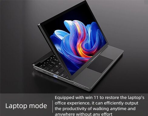 2 in 1 Laptop, 10.95 inch Touchscreen Display Core i5-1250P Processor Win 11 32GB RAM, 1TB Storage Face Recognition Unlock in Saudi Arabia