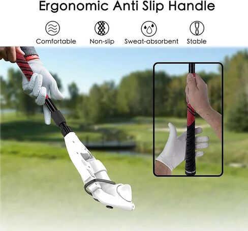 VR Golf Club Handle - ملحق Golf Club من أجل تحسين الألعاب الغامرة ، وقبضة أذرع طويلة الأسلحة ، قابلة للسحب 2 في 1 تصميم عالمي in Kuwait