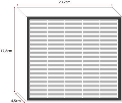 AWO R9842800 / R9842807 Projector Air Dust Filter لـ Barco IQ Pro G300 ، G350 ، G400 ، IQ R200L ، R210L ، R300 ، R350 ، R400 ، R500 ، نظرة عامة D1 ، D2 ، OV-508 ، OV-513 ، OV-515 ، OV-708 ، OV-713 ، OV-715 ، OV-808 ، OV-815 in Saudi Arabia