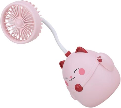 VOSAREA Cartoon Small Fan for Desk Fan Mini Rechargeable Holder Perfect for Boys and Girls in Saudi Arabia