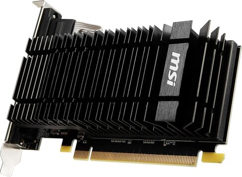 MSI Gaming 64 بت DVI-D/HDMI NVIDIA GEFORCE بطاقة رسومات منخفضة المستوى (N730K-2GD3H/LPV1) (متجدد) in Kuwait
