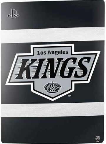 Skinit Decal Gaming Skin Compatible with PS5 Bundle - Officially Licensed NHL Los Angeles Kings Jersey Design in Saudi Arabia