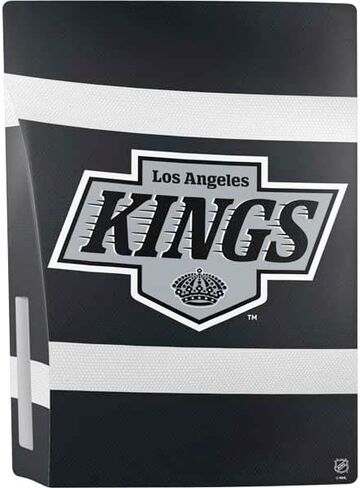 Skinit Decal Gaming Skin Compatible with PS5 Bundle - Officially Licensed NHL Los Angeles Kings Jersey Design in Saudi Arabia